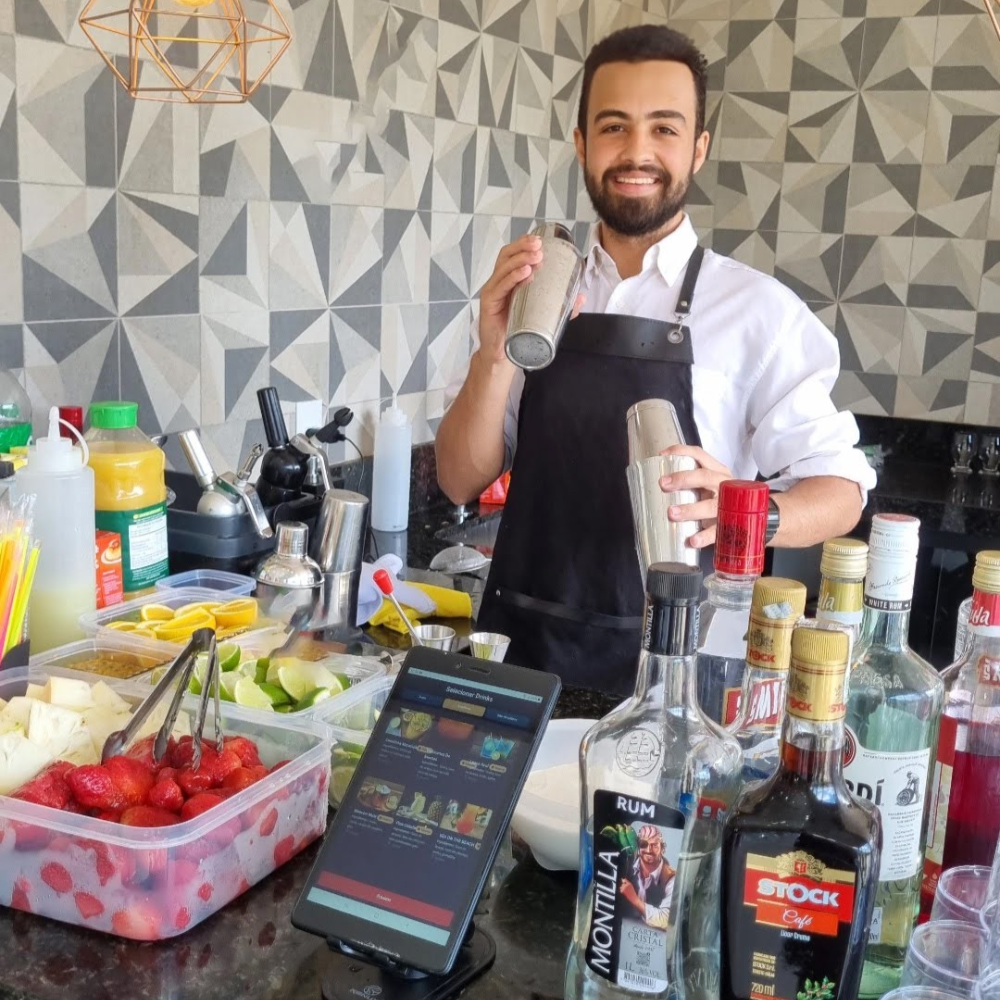 Pacote Barman para Eventos Até 40 Convidados